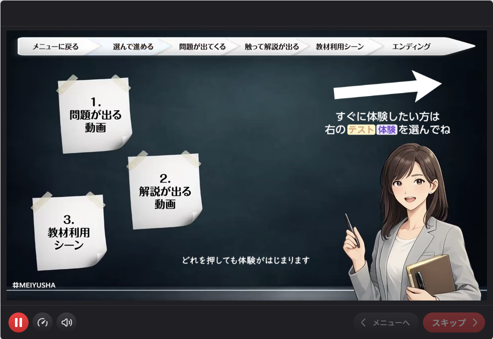 インタラクティブ動画